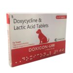 Wellcon Doxicon L 200mg Tablet (Doxycycline & Lactic Acid) for Dogs image 2