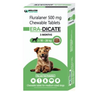 Wellcon Eradicate (Fluralaner) 500mg Tablet for Dogs 10 to 20kg