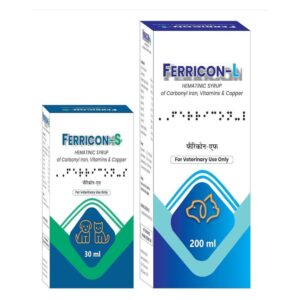 Wellcon Ferricon L Syrup for Dogs and Cats