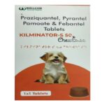 Wellcon Kilminator S 50mg Chewesse Tablet Dewormer for Dogs image 1