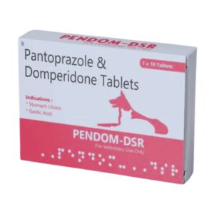 Wellcon Pendom DSR 10mg Tablet (Pantoprazole & Domperidone) for Dogs and Cats