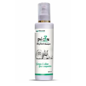 Wellcon PH Can Dry Bath Shampoo for Dogs and Cats