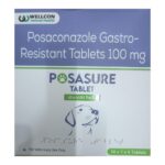 Wellcon Posasure Tablet (Posaconazole 100mg Gastro Resistant) for Dogs image 2