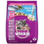 Whiskas Ocean Fish and Tuna in Jelly Kitten Dry and Wet Food Combo image 3