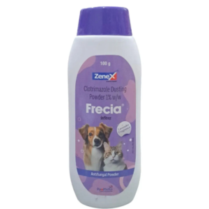 Zenex Frecia Powder (Clotrimazole Dusting Powder) for Cats and Dogs