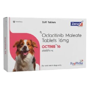 Zenex Octinib 16mg Tablets (Oclacitinib) for Dogs