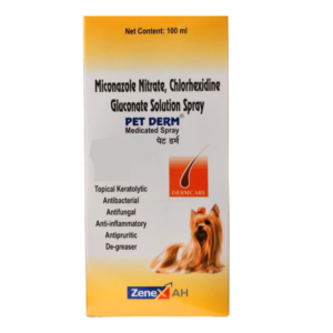 Zenex Pet Derm Spray For Dogs and Cats