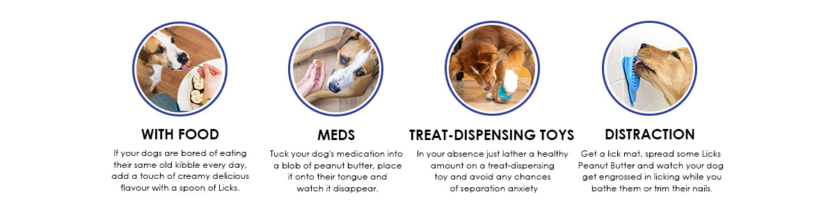 Peanut butter for dogs