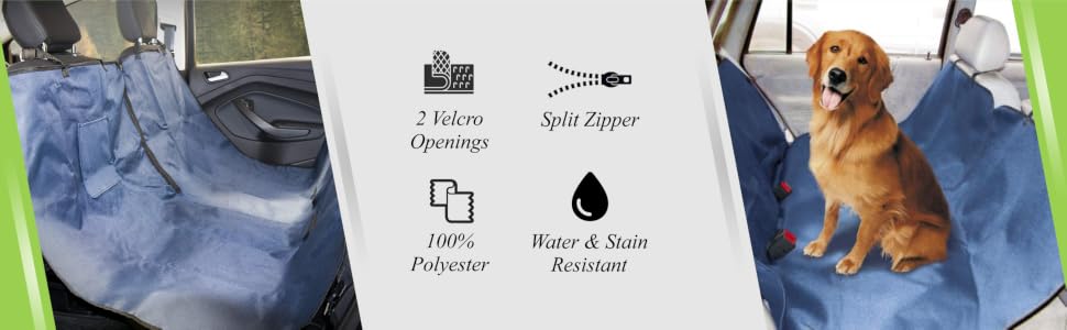 SPN-FOR1 WAHL Car Seat Cover, Blue, Medium