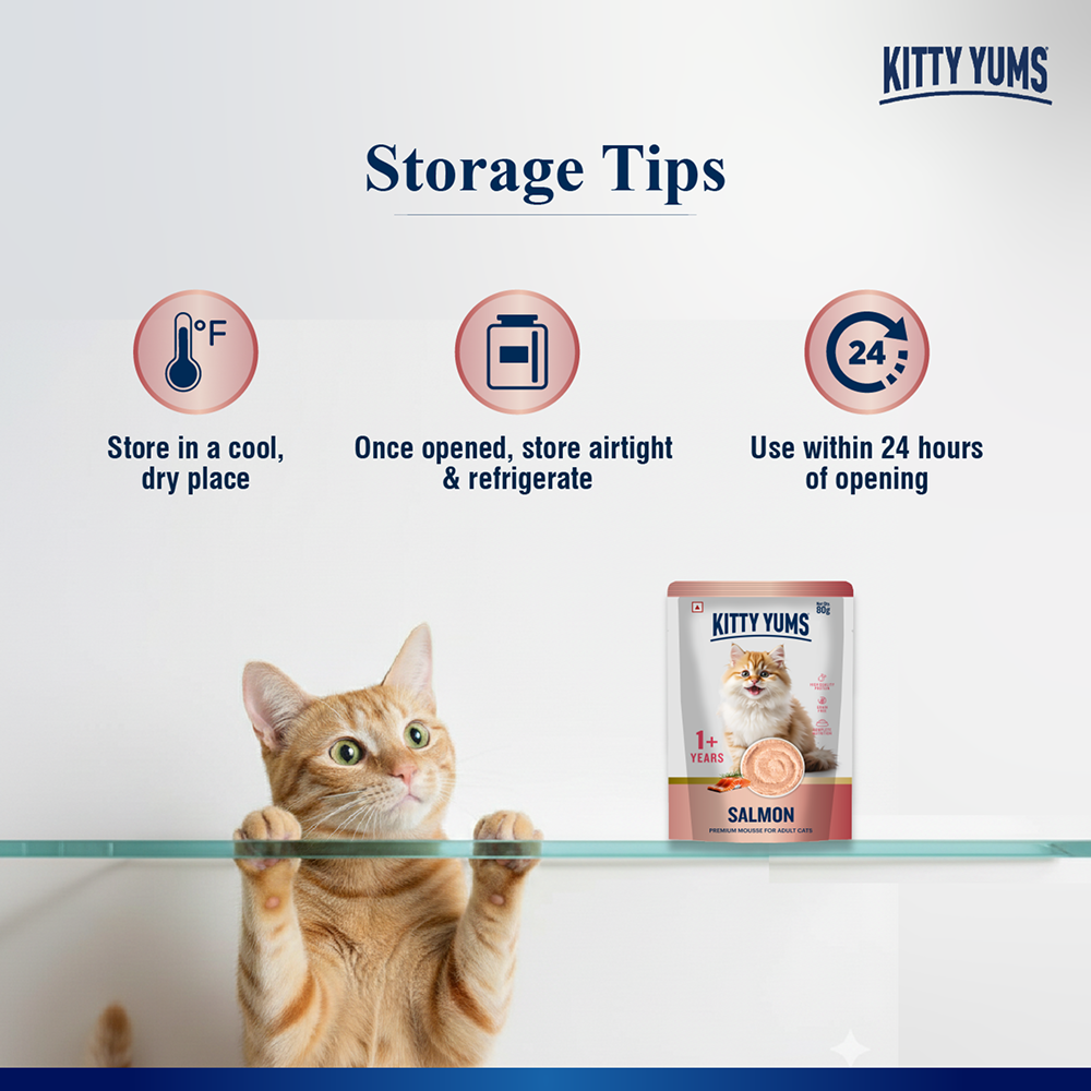Kitty Yum Salmon Mousse Adult Cat Wet Food image 7