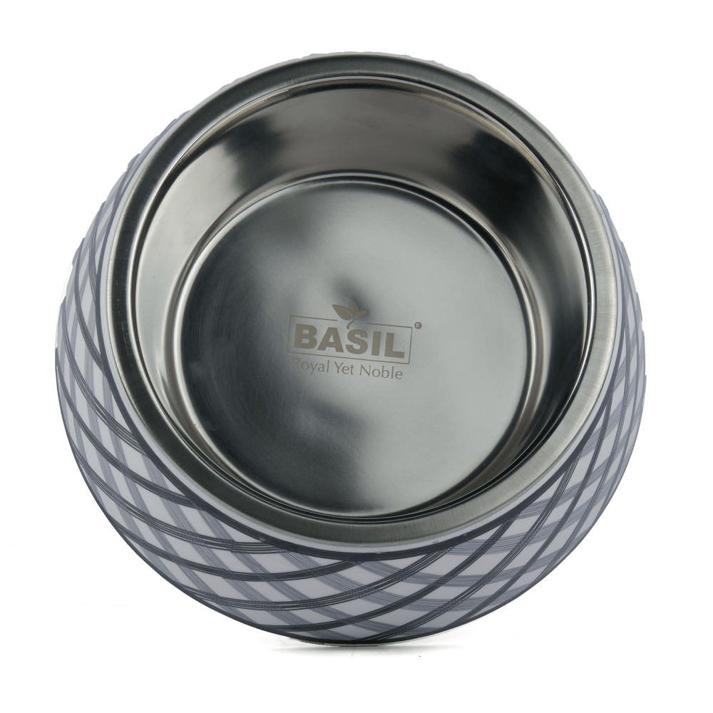 Basil Check Print Melamine Bowl for Dogs and Cats image 2