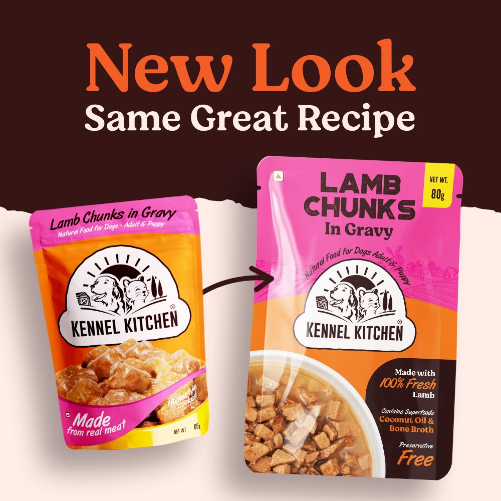 Kennel Kitchen Lamb Chunks in Gravy Puppy & Adult Dog Wet Food (All Life Stage) image 3