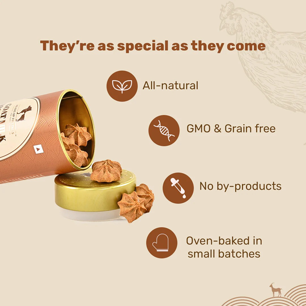 HUFT Gluten Free Goat Milk & Grilled Chicken Cookie Dog Treats image 4
