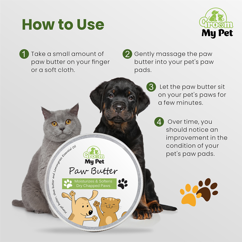 Groom My Pet Paw Butter for Dogs and Cats image 5