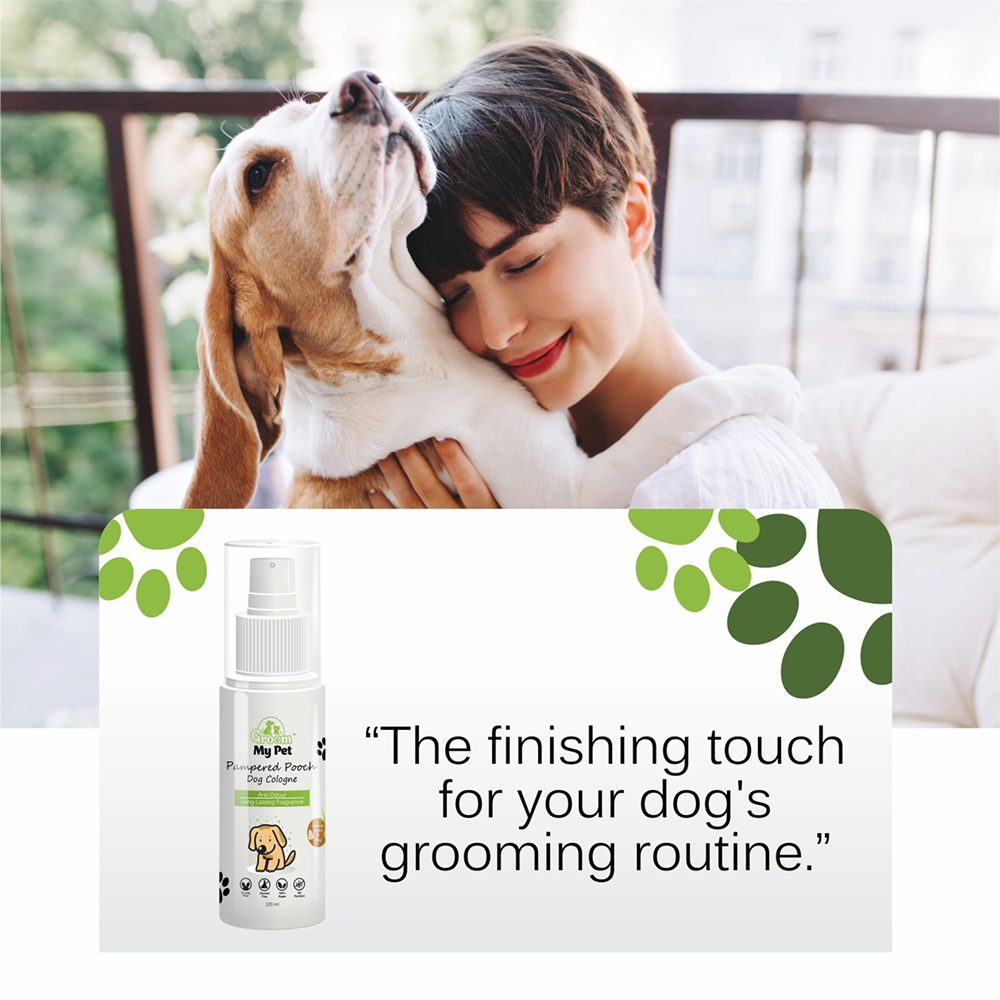 Groom My Pet Lemongrass & Pine Pampered Pooch Cologne for Dogs image 5