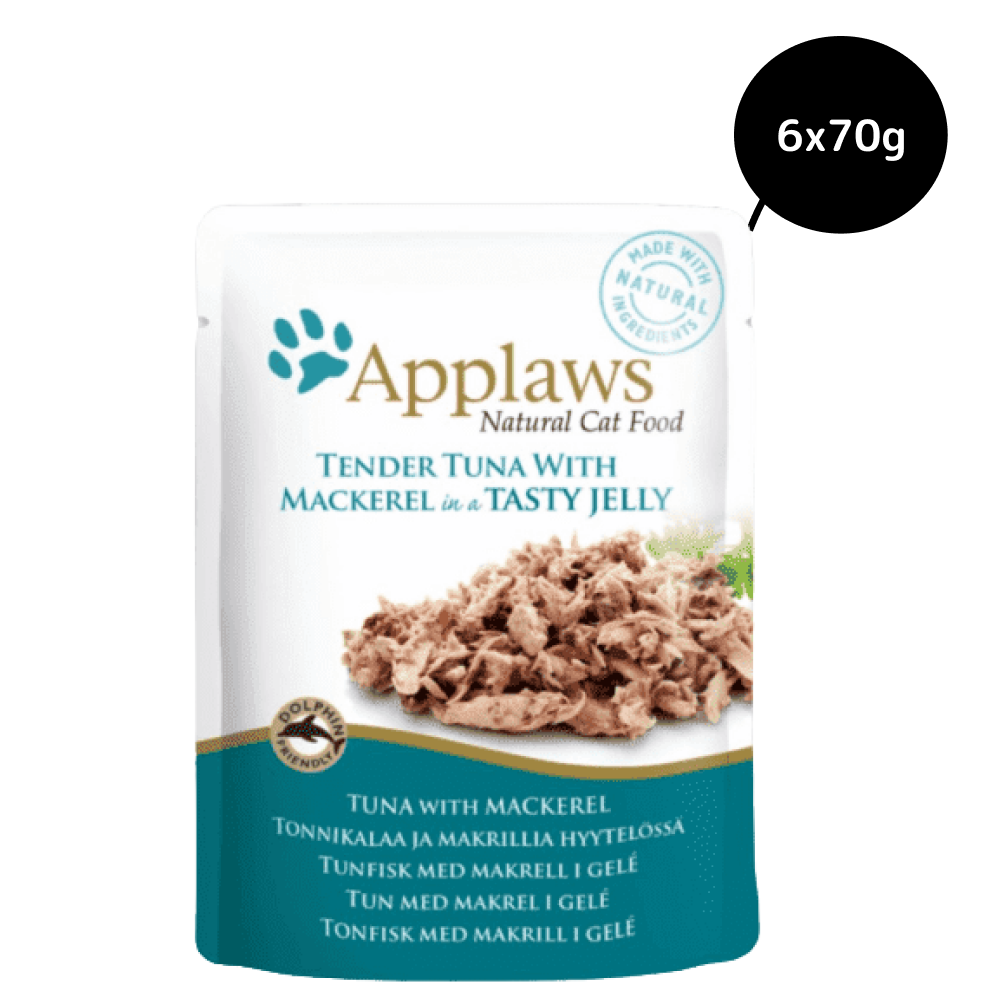 Applaws Tender Tuna with Mackerel in Tasty Jelly Pouch Cat Wet Food image 3