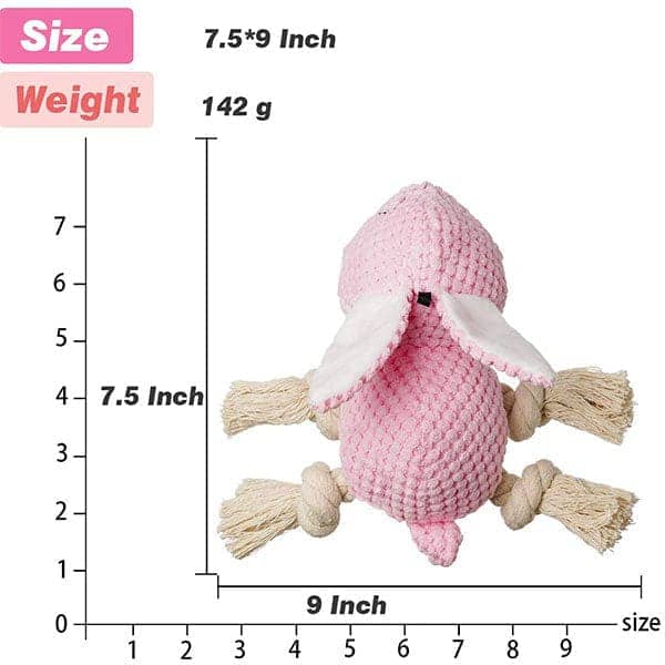 Pawsindia Sleepy Bunny Toy for Dogs image 3