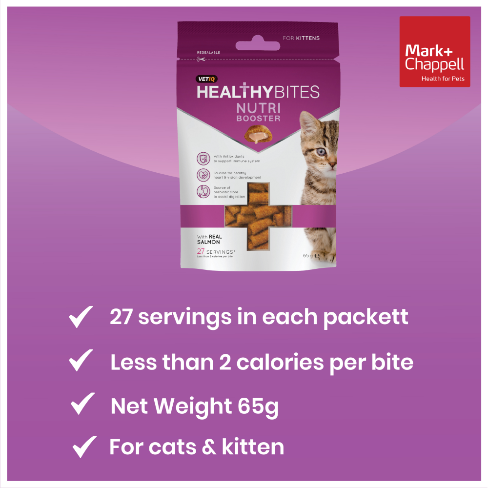 Mark and Chappell Healthy Bites Nutri Booster Kitten Treats image 5