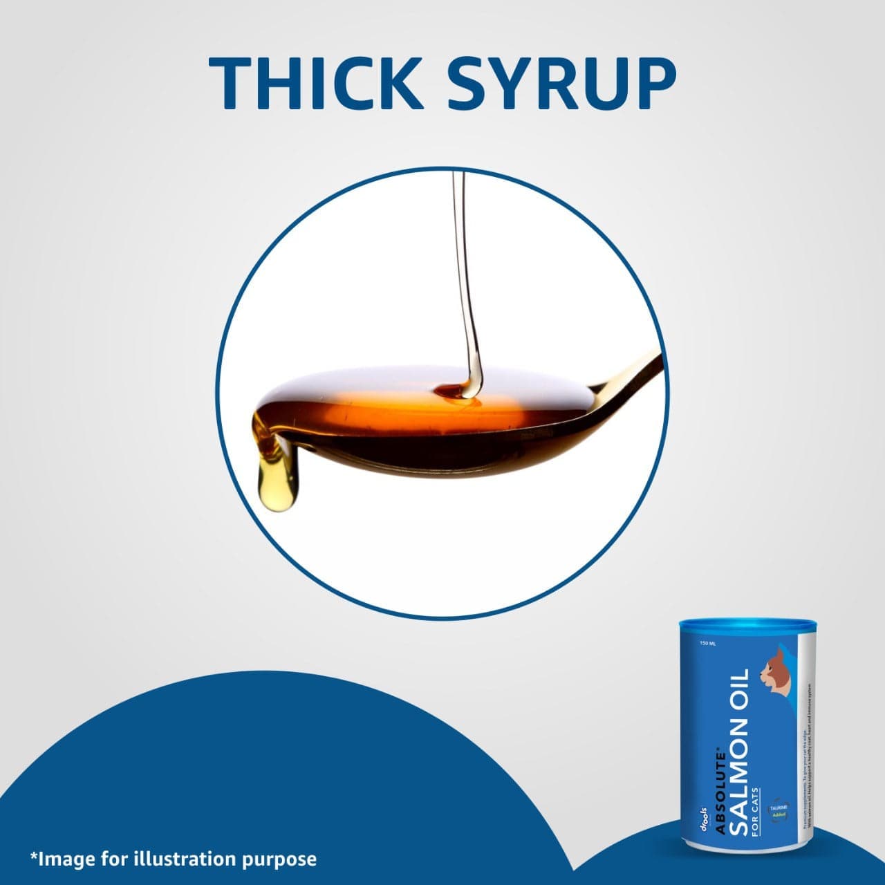 Drools Absolute Salmon Oil Syrup Supplement for Cats image 4