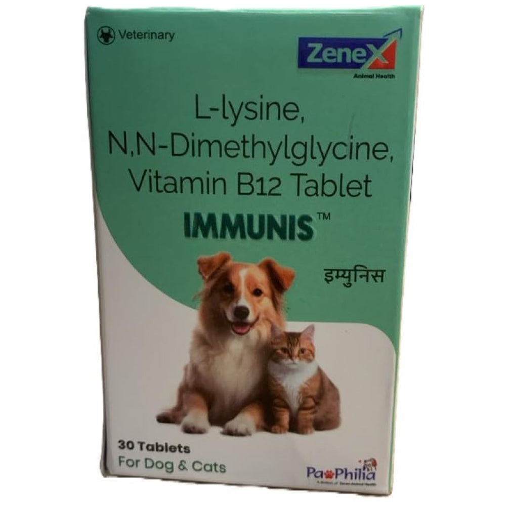Zenex Immunis Tablets for Dogs and Cats