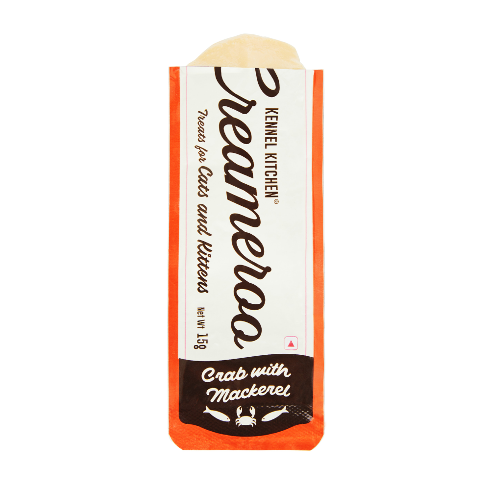 Kennel Kitchen Creameroo Crab with Mackerel Creamy Cat Treats image 8