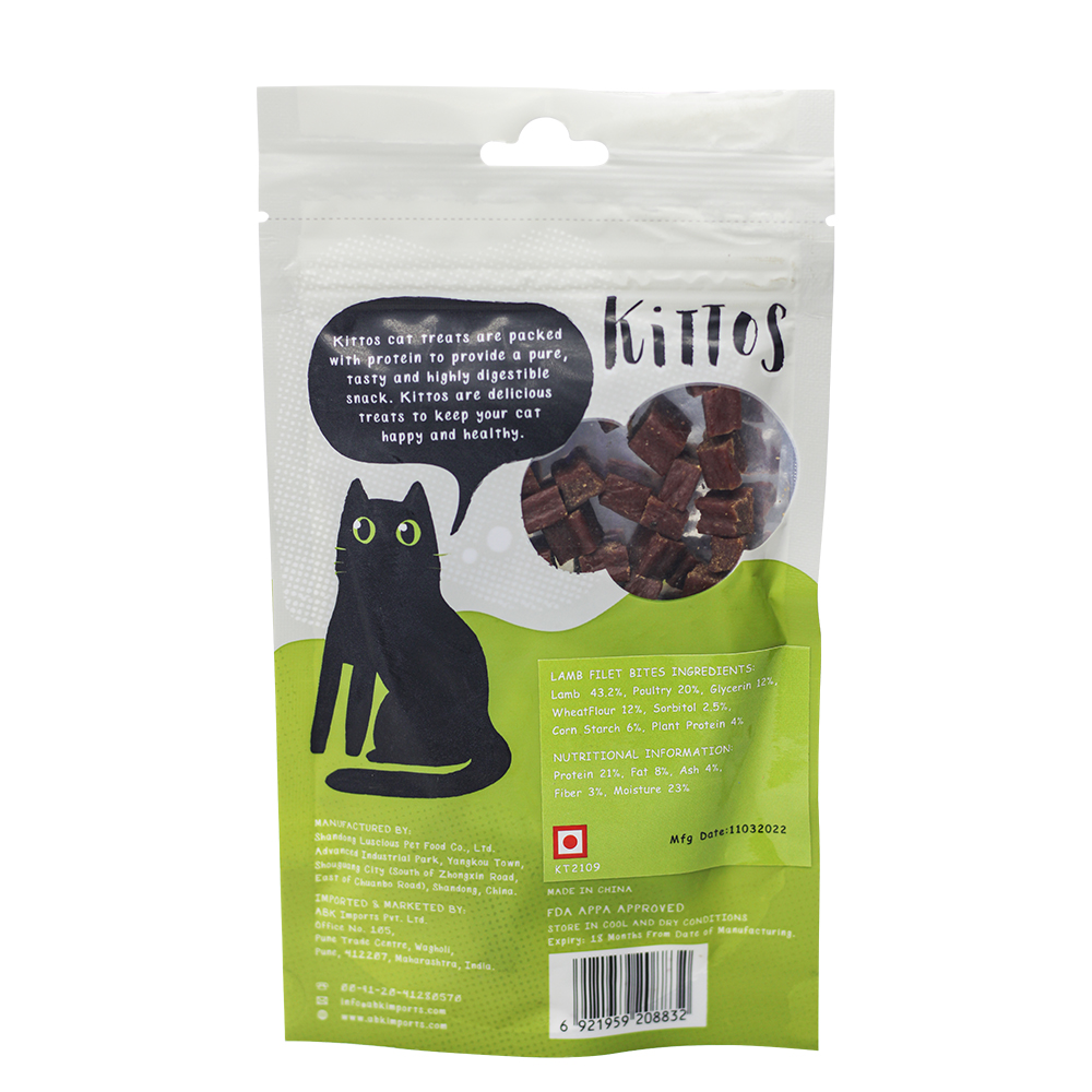 Kittos Purr fect Lamb Filet Bites Cat Treats image 2