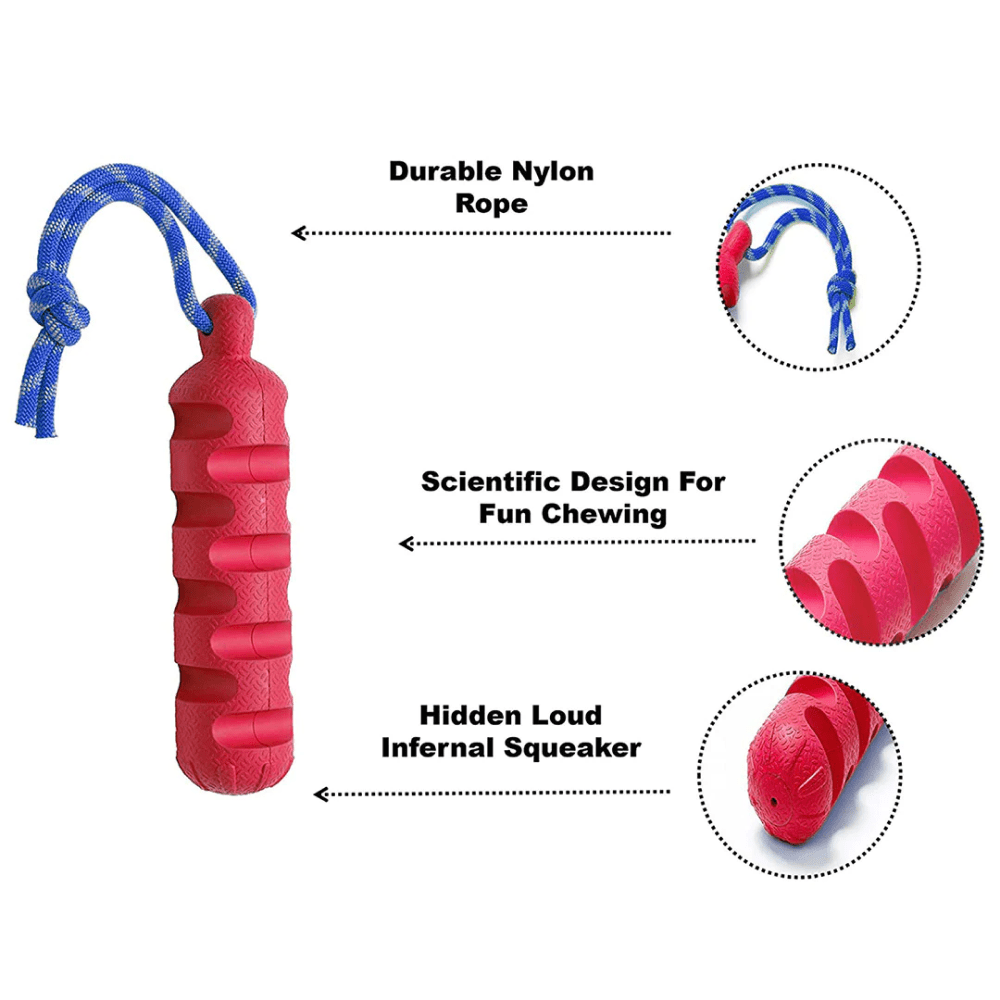 Pawsindia Ultimate Chew Stick Toy for Dogs (Pink) image 7
