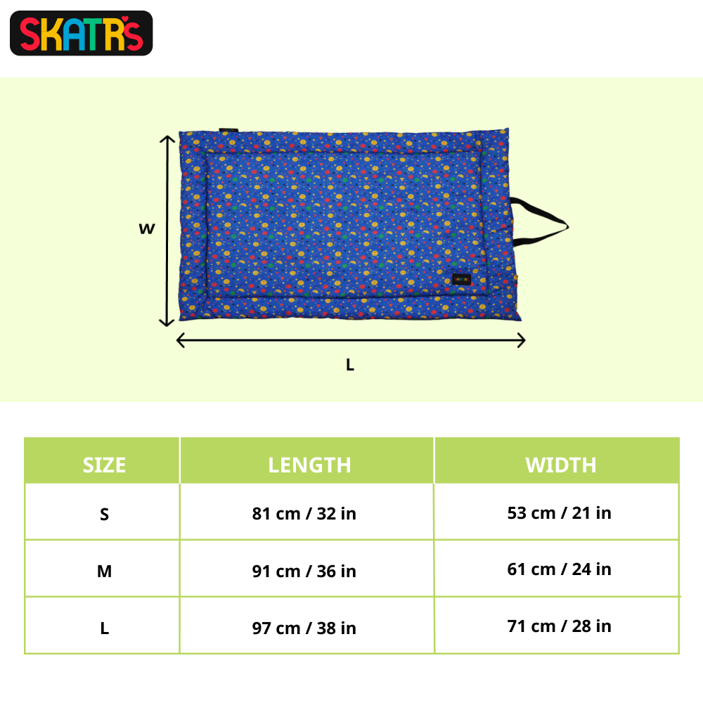 Skatrs Stellar Vibrant Space Mat for Dogs & Cats image 3
