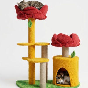 Skatrs Pawradise Tower Cat Tree for Cats and Kittens