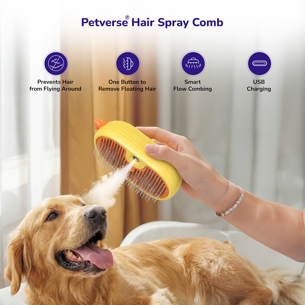 Petverse Steam Brush for Dogs & Cats image 5