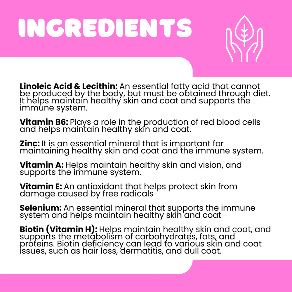 Unleash Wellness No Ruff for Healthy Skin and Shiny Coat Supplements for Dogs and Cats image 7