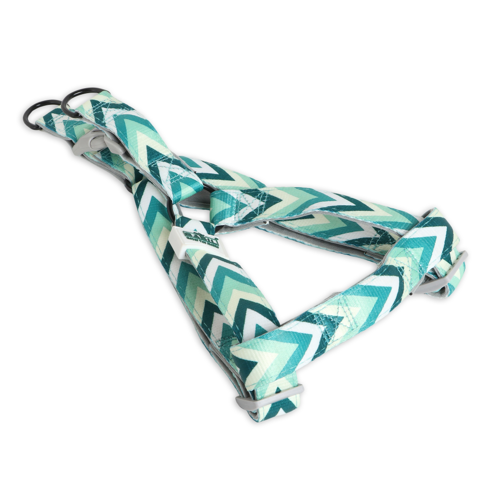 Basil Printed Adjustable Harness for Dogs (Green) image 5