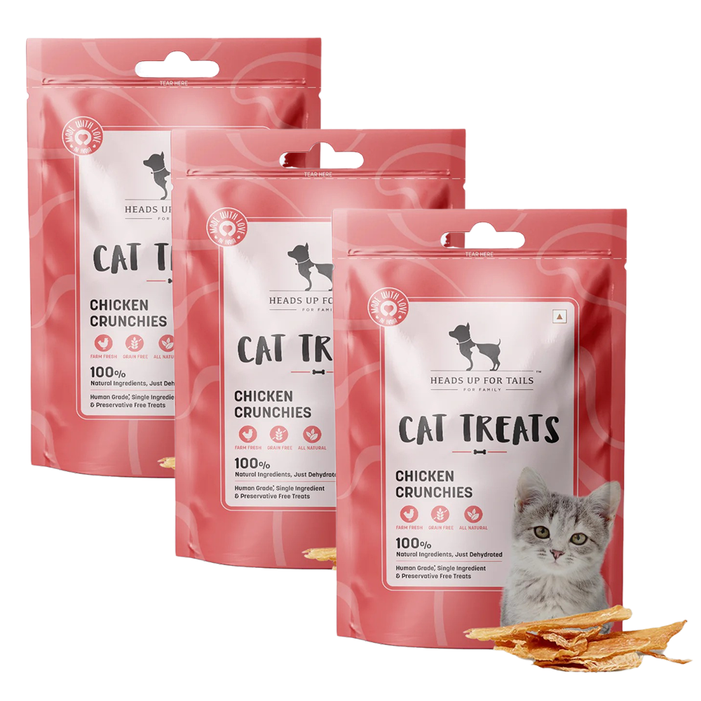 HUFT Dehydrated Chicken Crunchies Cat Treats image 5