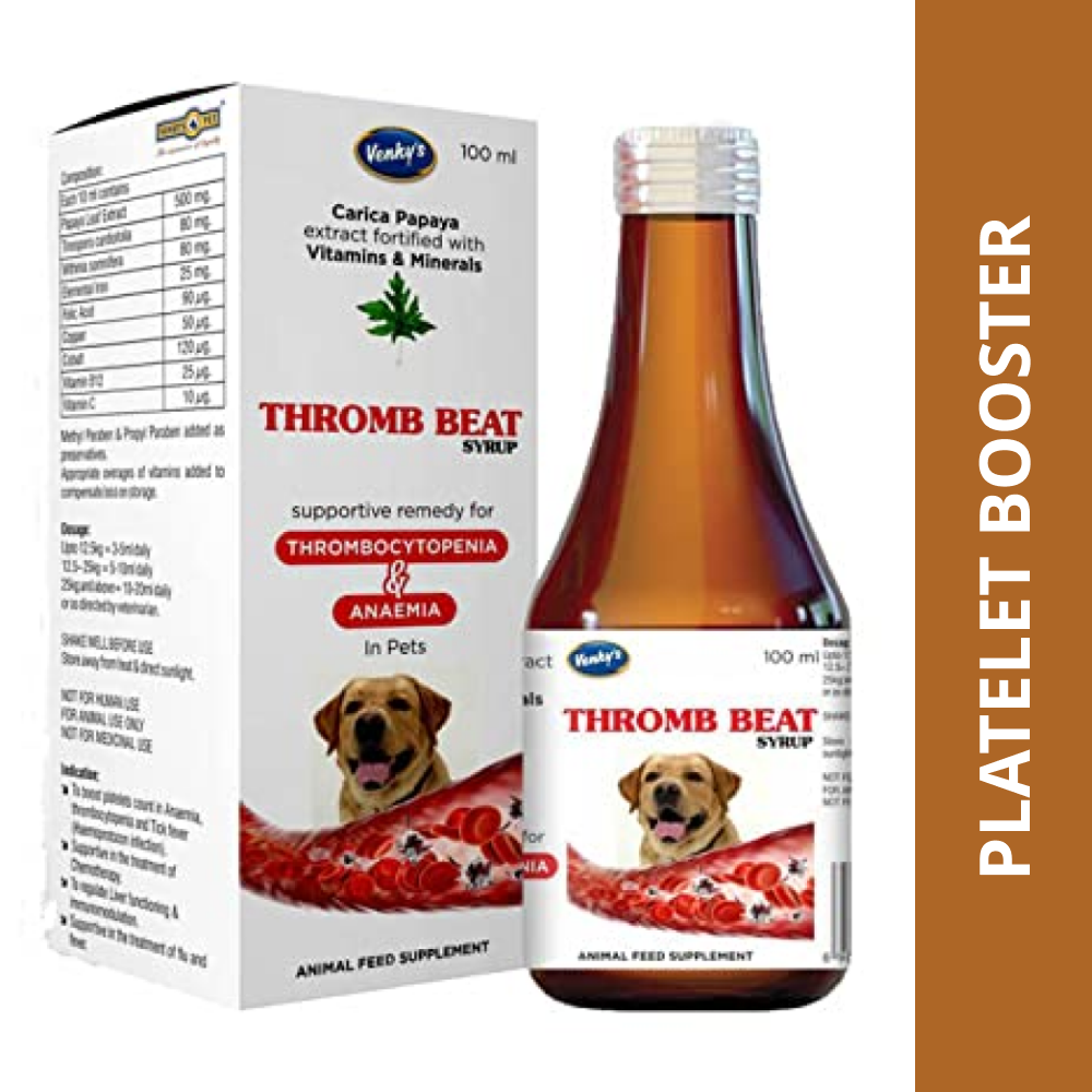 Venkys Thromb Beat Syrup (100ml) image 1