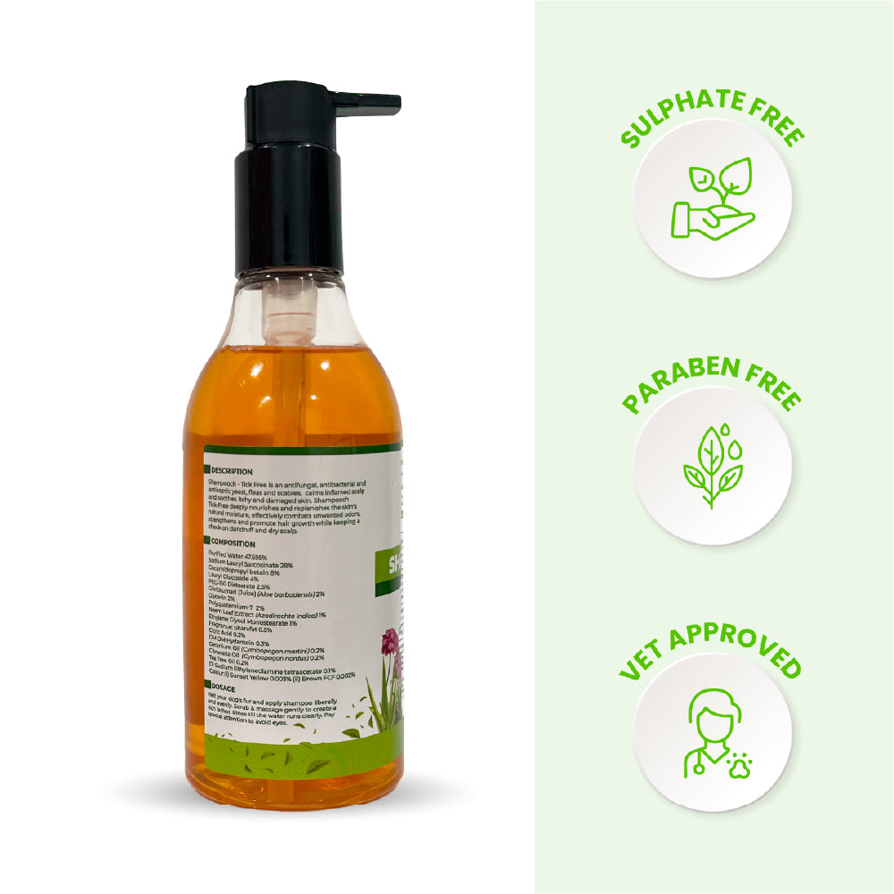 FurBall Story Shampooch Tick Free Shampoo for Dogs image 2