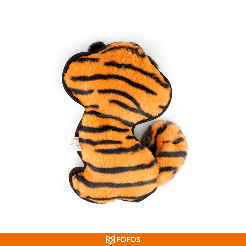 Barkbutler x Fofos Safari Line Tiger Plush Toy for Dogs image 5