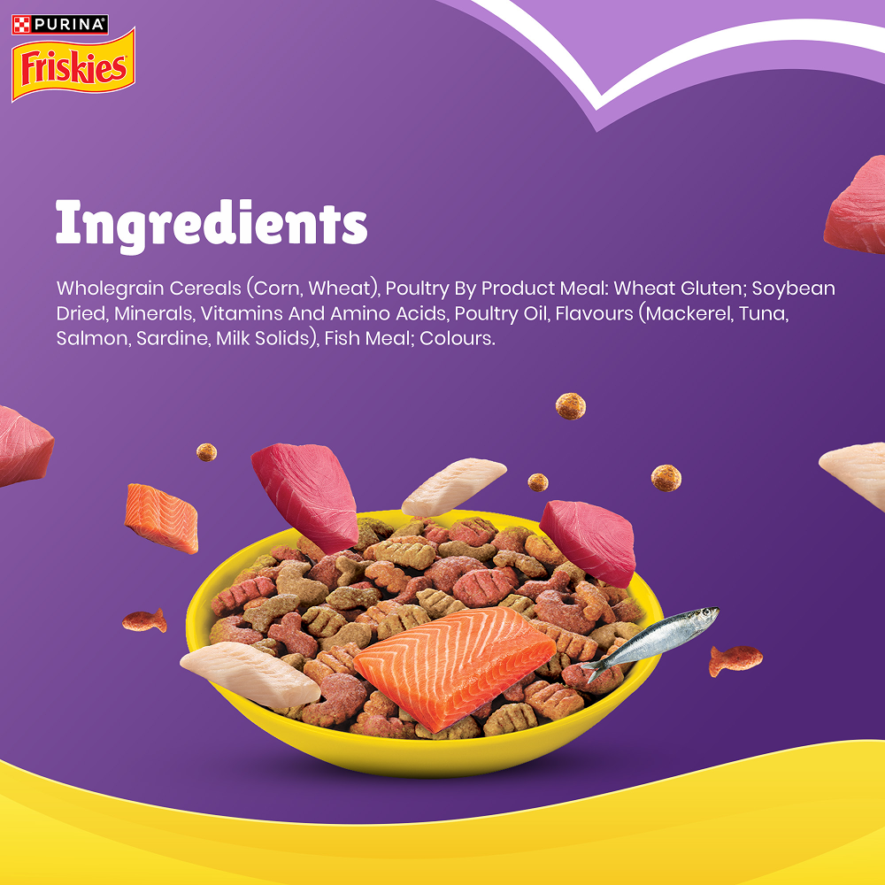 Purina Friskies Surfin Favourites Adult Cat Dry Food image 6