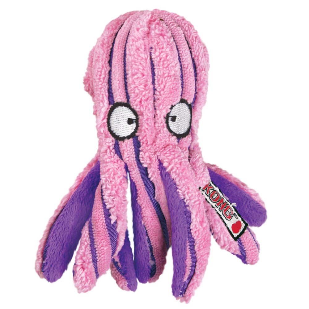 Kong Cuteseas Octopus Toy for Cats (Pink)