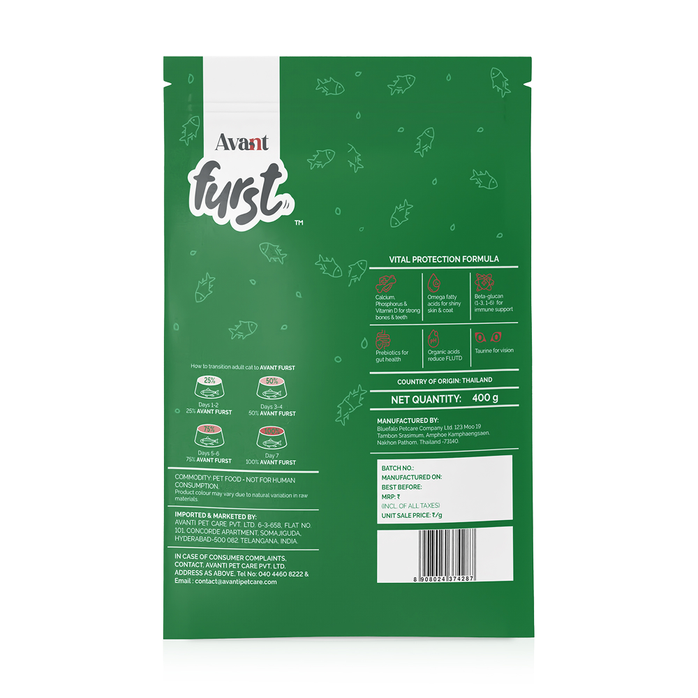 Avant Furst Tuna Fish Flavour Adult Cat Dry Food image 10