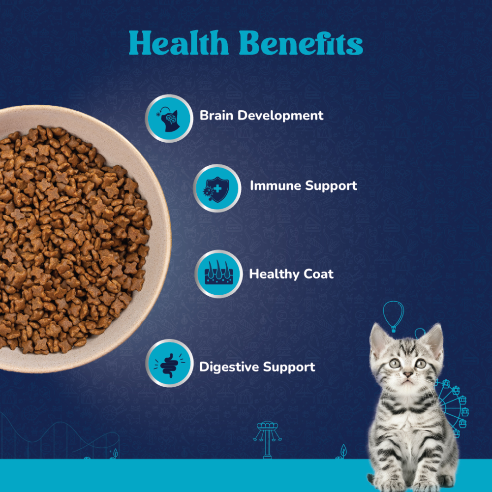 Carniwel Ocean Fish and Krill For Kitten Cat Dry Food image 2