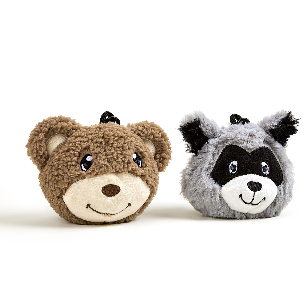 Barkbutler x Fofos Plush Racoon Poop Bags for Dogs and Cats image 5