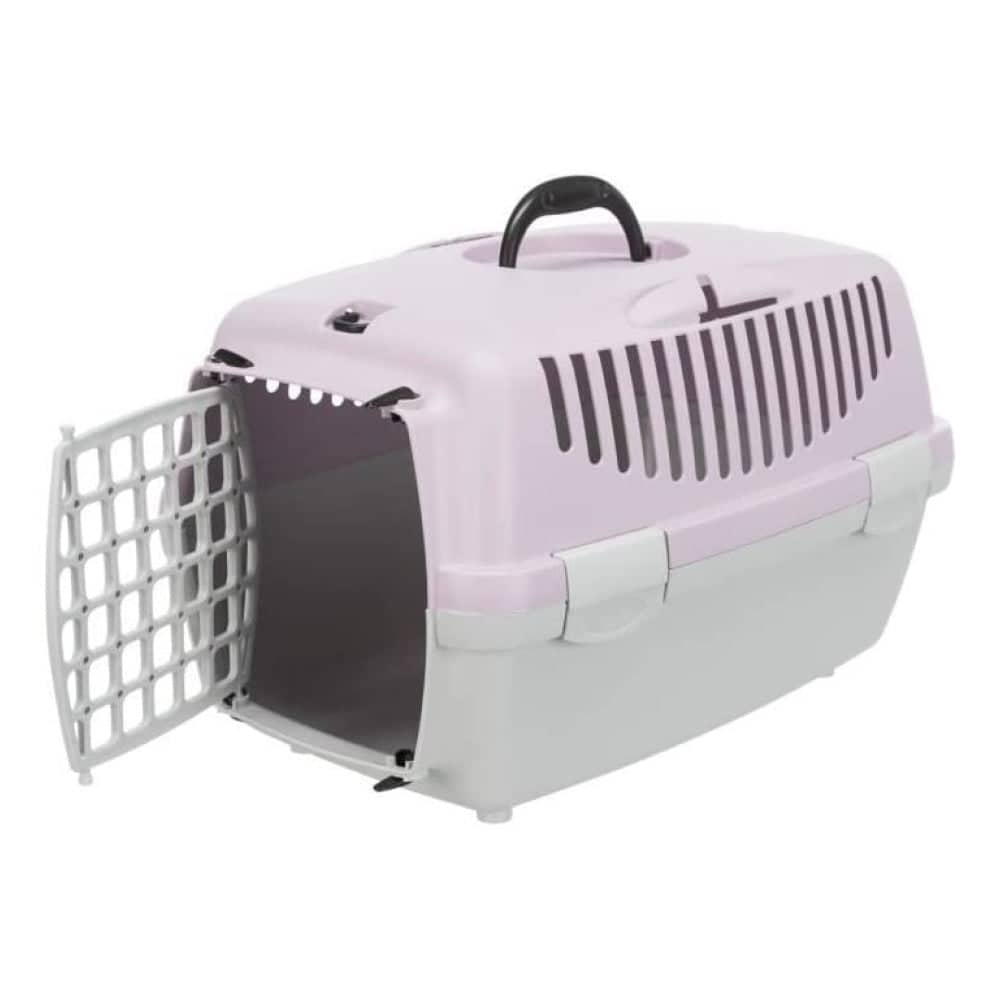 Trixie Capri 1 Transport Box for Dogs and Cats (Light Grey/Liliac) image 2