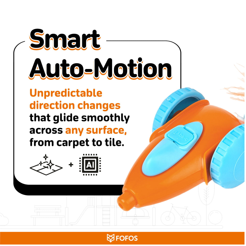 Fofos Race Car Shaped Interactive Toy for Cats image 9