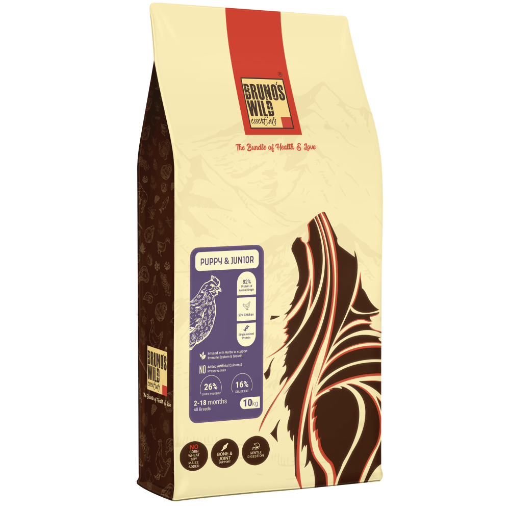 Bruno's Wild Essentials Puppy & Junior Dog Dry Food image 4