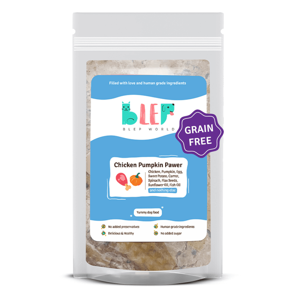 BLEP Chicken & Pumpkin Pawer Dog Wet Food (50g)