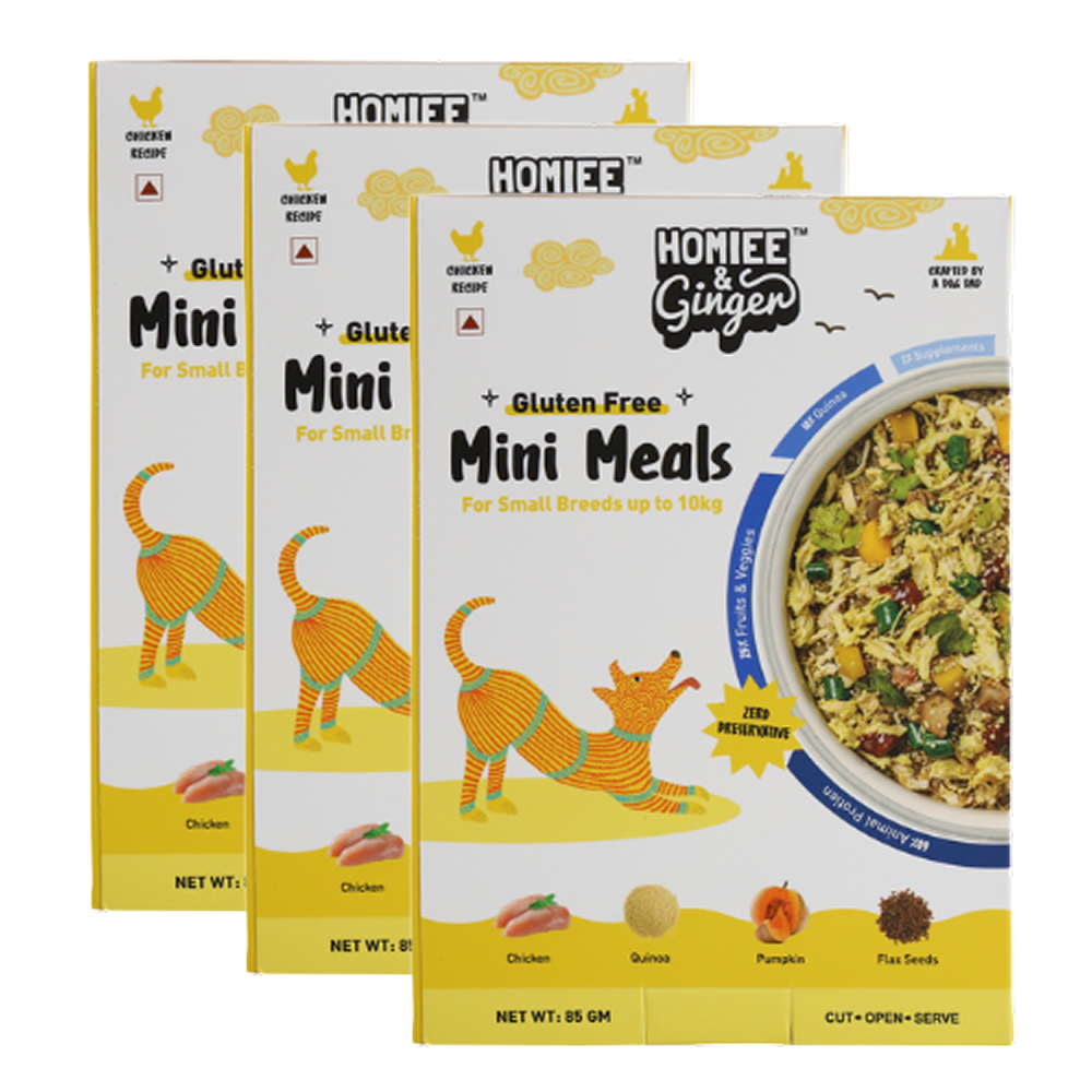 Homiee & Ginger Gluten Free Mini Meals Chicken & Quinoa Fresh Food for Dogs image 9