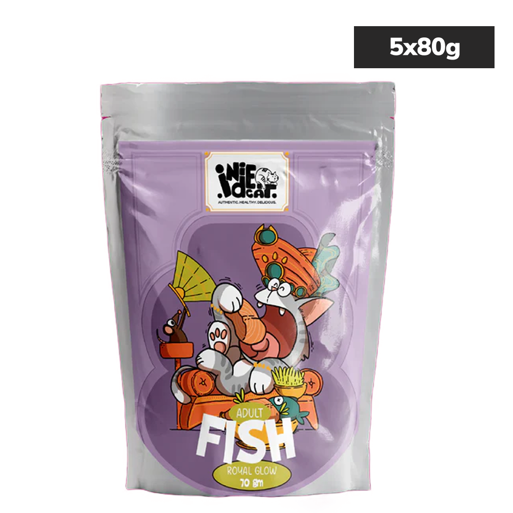 IndieCat Royal Glow Mackerel Fish Adult Cat Wet Food image 1