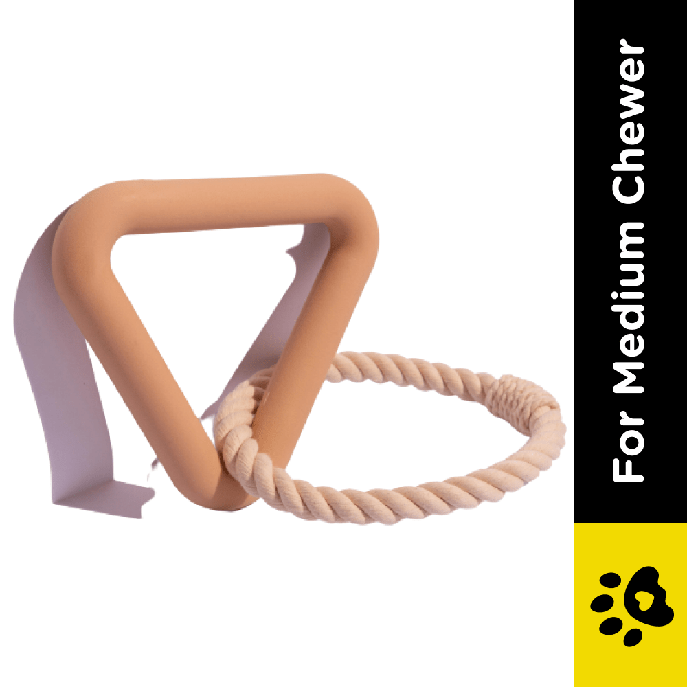 Furry & Co Tuggers Toy for Dogs (Tan) image 2