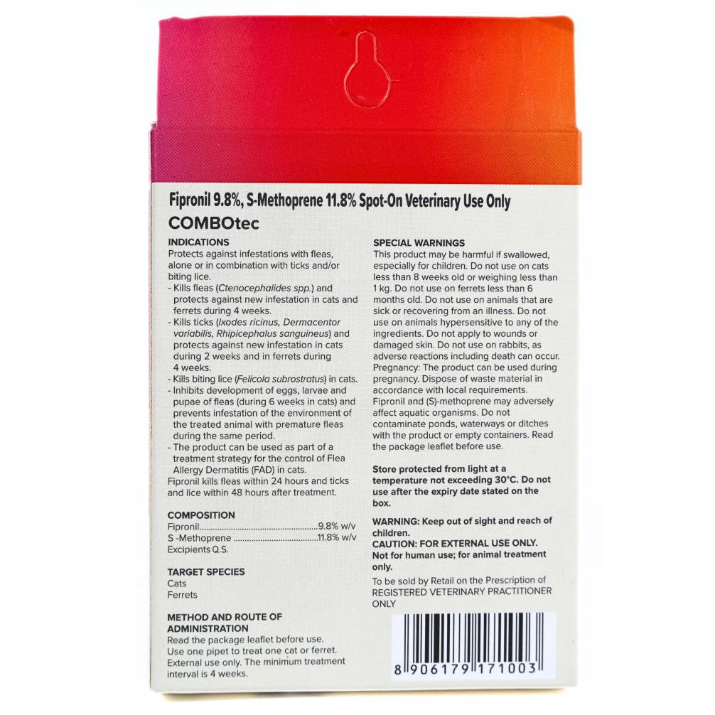Beaphar Flea & Tick Spot On Combotec for Cats image 3