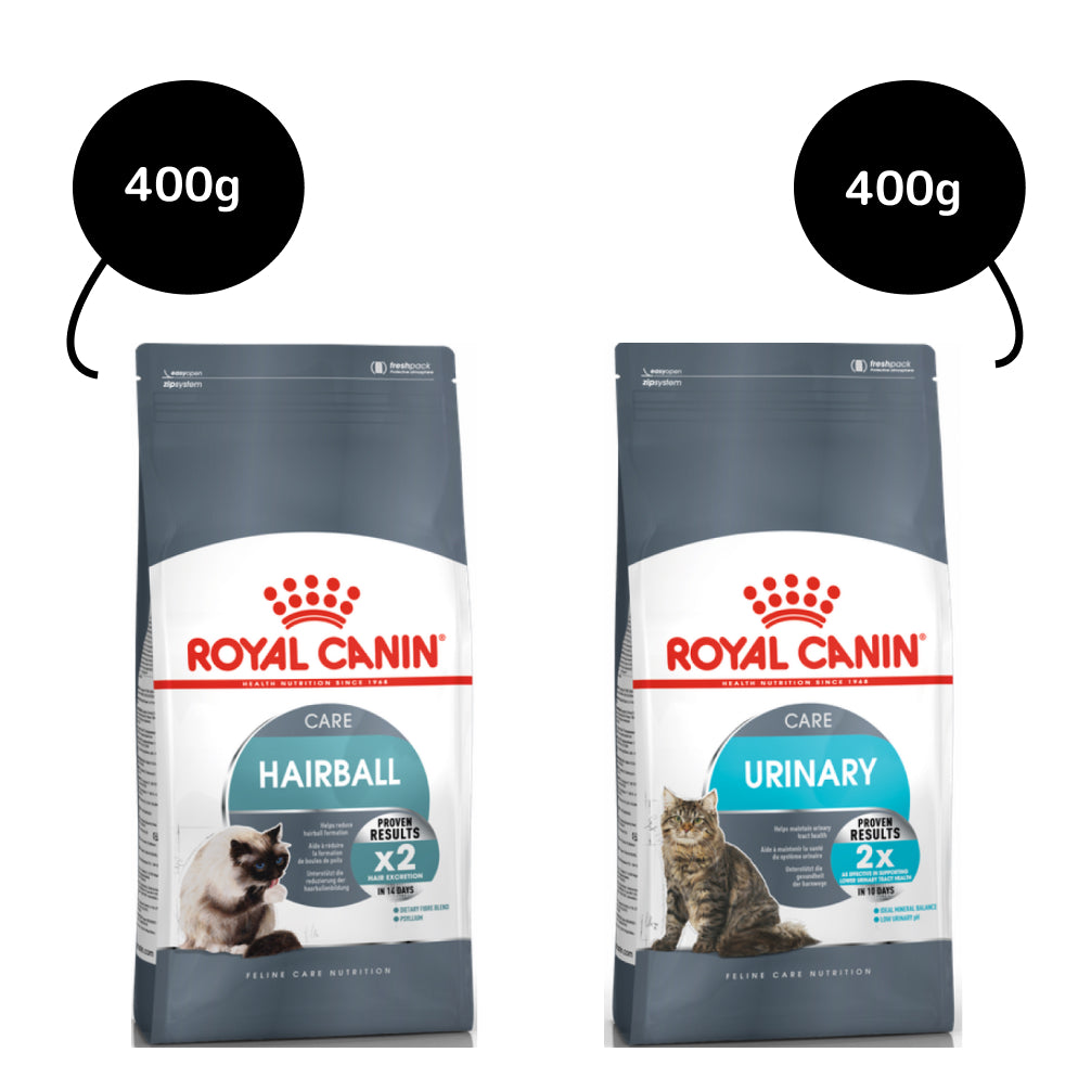 Royal Canin Hairball Care Dry Food and Urinary Care Adult Cat Dry Food Combo image 1